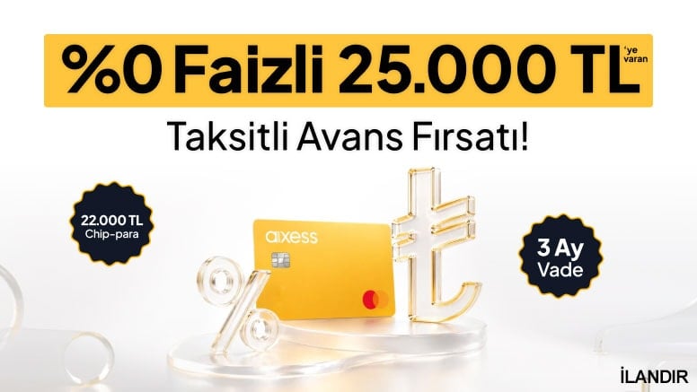 %0 Faizli 25.000 TL