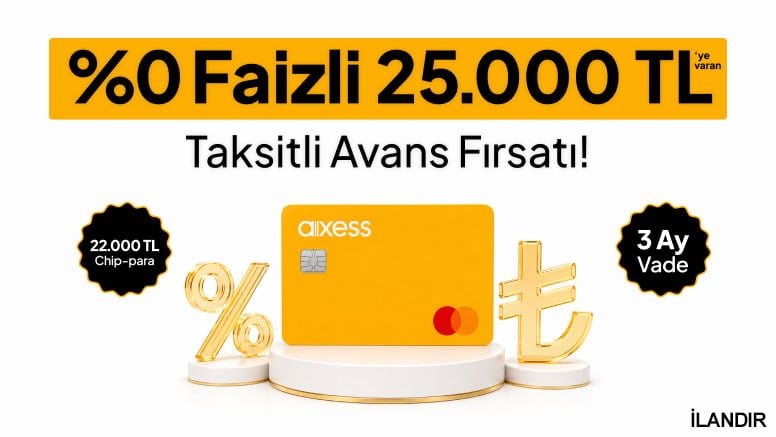 %0 Faizli 25.000 TL
