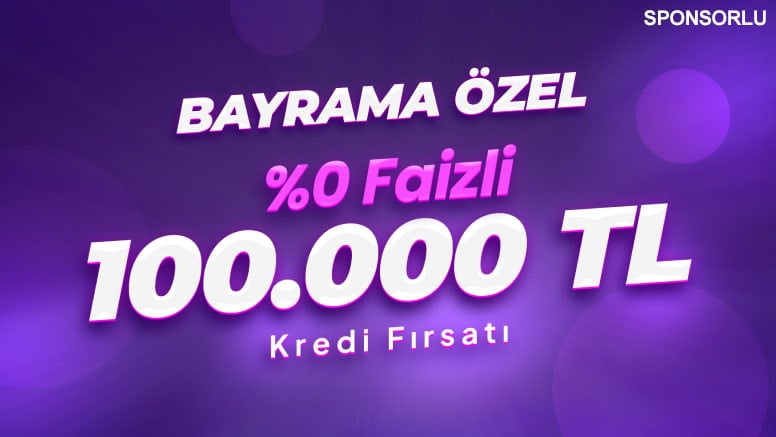 %0 Faizli 100.000 TL