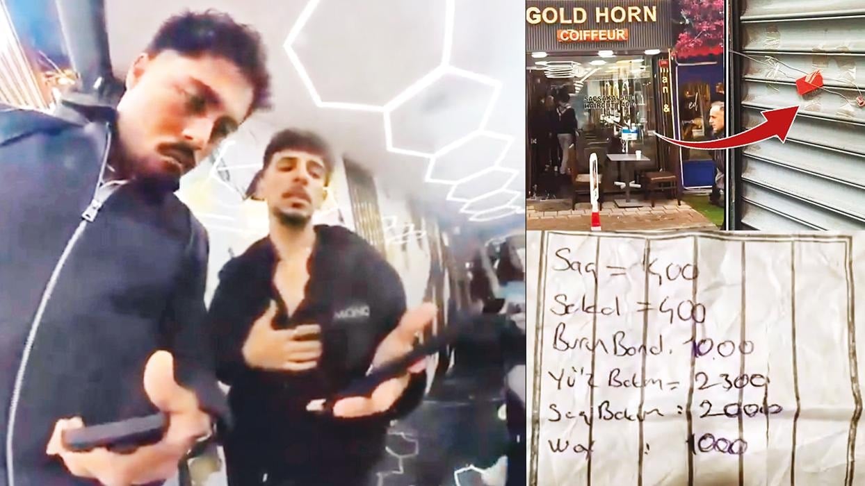 400 liralık tıraşa 7 bin lira fatura çıkardı! Berberin oyunu elinde patladı