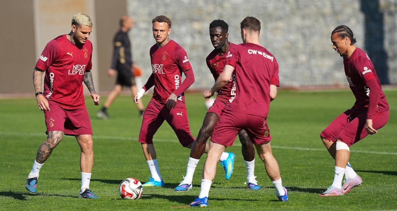 Galatasaray taktik çalıştı