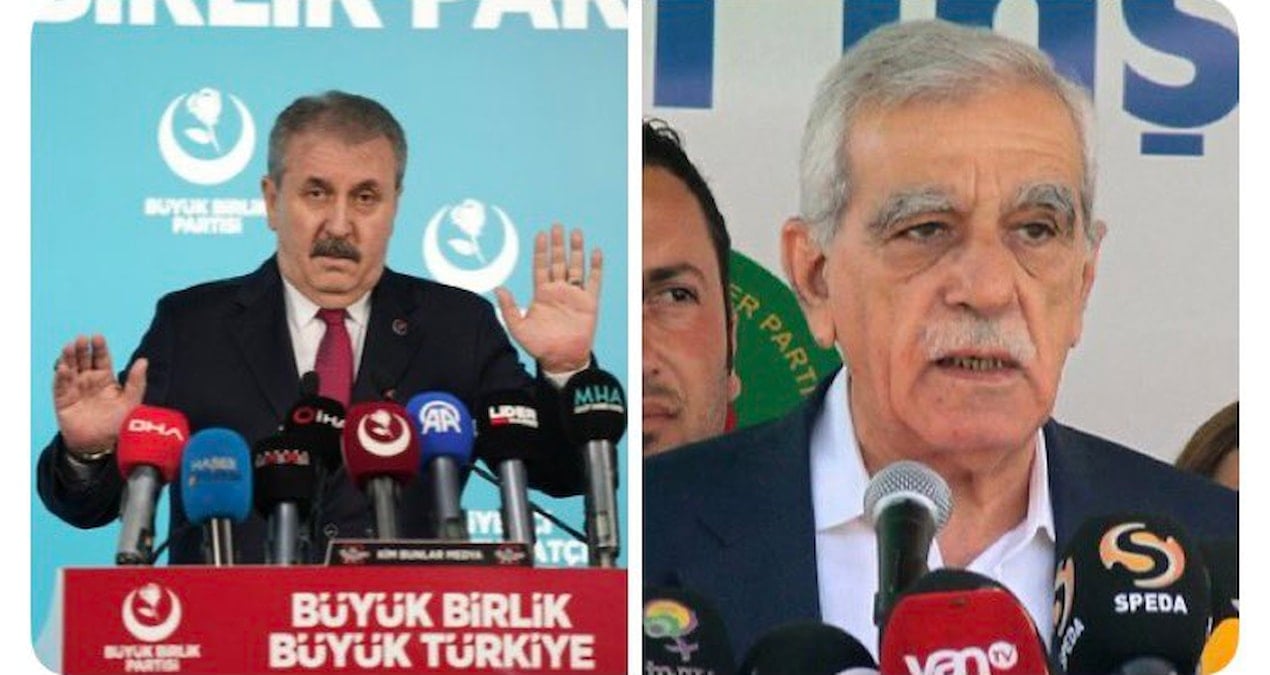 Mustafa Destici’den Ahmet Türk’e sert tepki