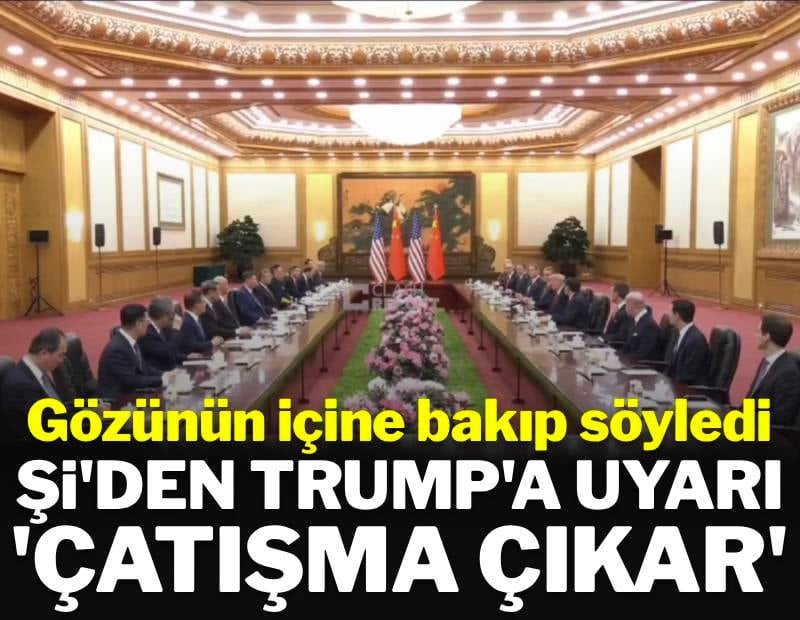 Şi'den Trump'a uyarı: 'Çatışma çıkar'