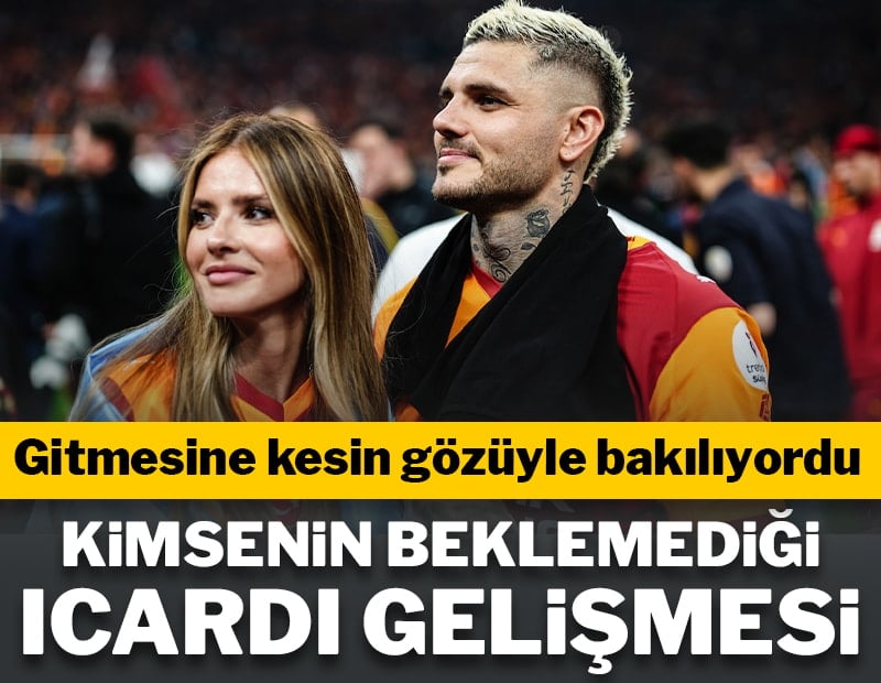 Gitmesine kesin gözüyle bakılıyordu! Icardi'de flaş gelişme