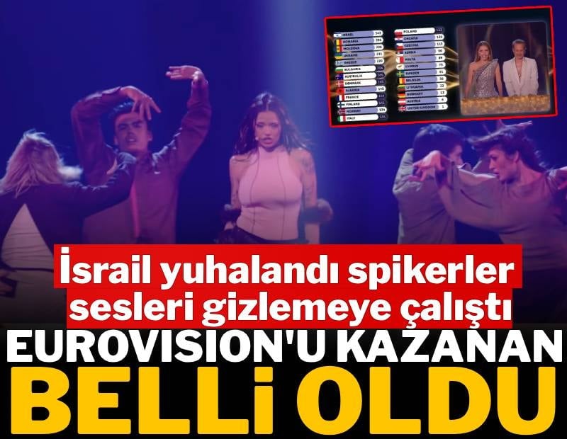 Eurovision'u kazanan ülke belli oldu