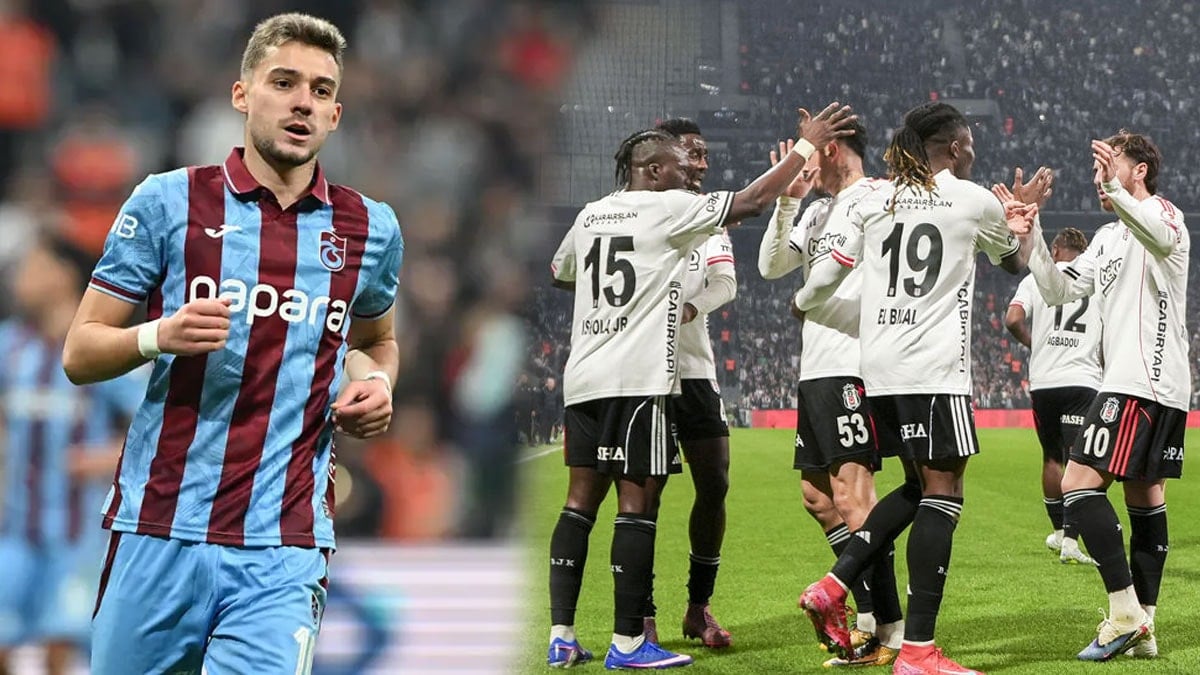 Trabzonspor'dan Beşiktaş'a ikinci çalım: Muçi'den sonra bir yıldız daha