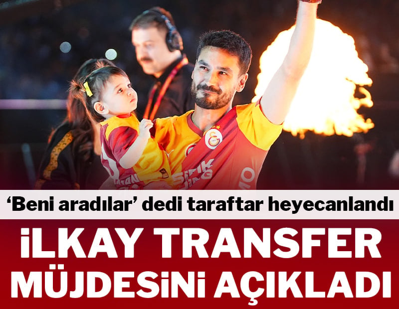 İlkay Gündoğan'dan transfer müjdesi! Maç sonu açıkladı
