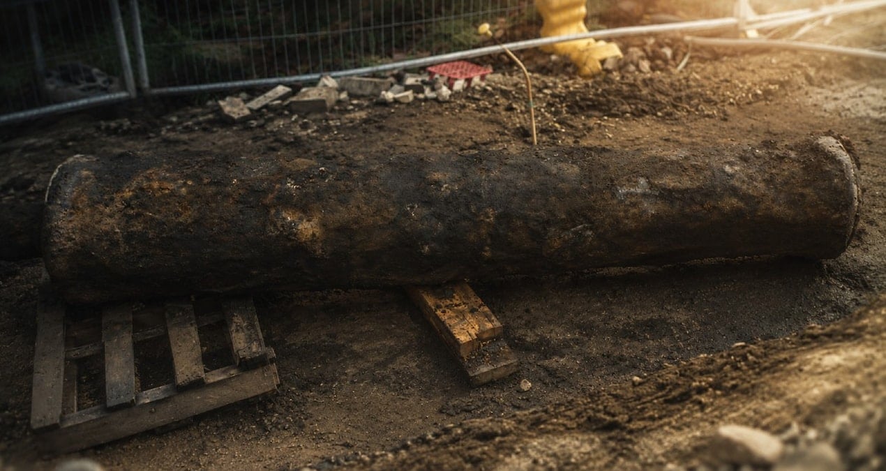İnşaat kazısında tesadüfen keşfettiler: 300 yıldır toprağın altında olduğu düşünülüyor