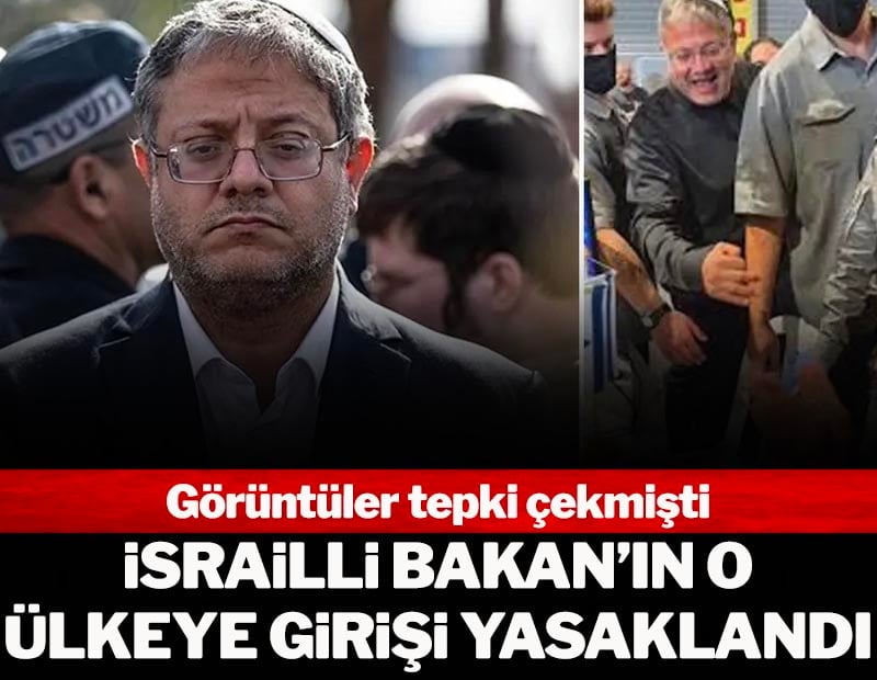 Fransa, İsrailli Bakan Fransız topraklarına girişini yasakladı