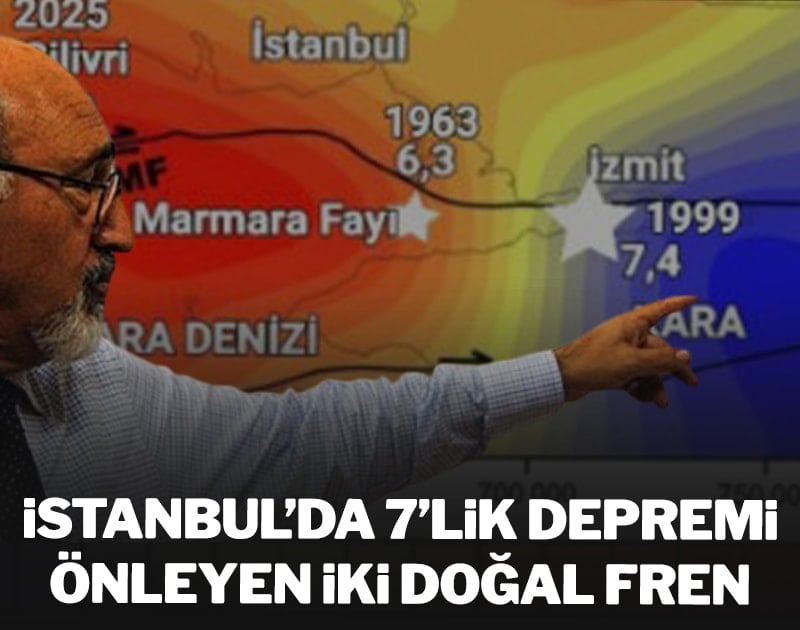 İstanbul'da 7'lik depremi önleyen iki doğal fren