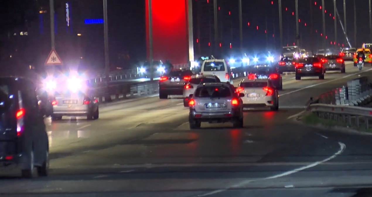 Bugün o gün! Göç trafiği köprüyü kilitledi