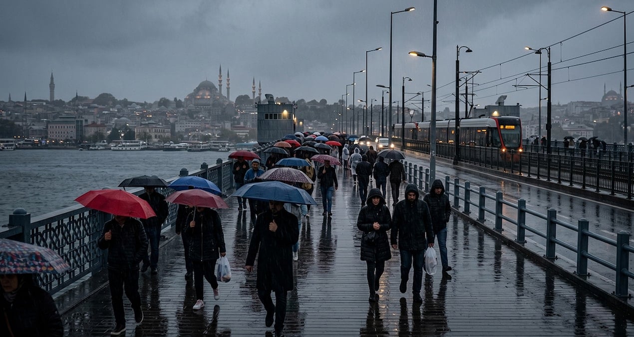 İstanbullulara kötü haber! Bayramda yağmur var