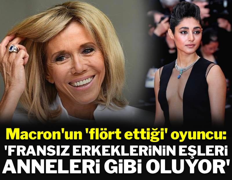 Macron'un 'flört ettiği' iddia edilen oyuncu: 'Fransızların eşleri anneleri gibi oluyor'