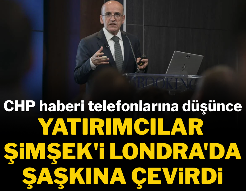 Londra'da Mehmet Şimşek soğuk duş! Butlan kararını öğrenince salonu terk ettiler