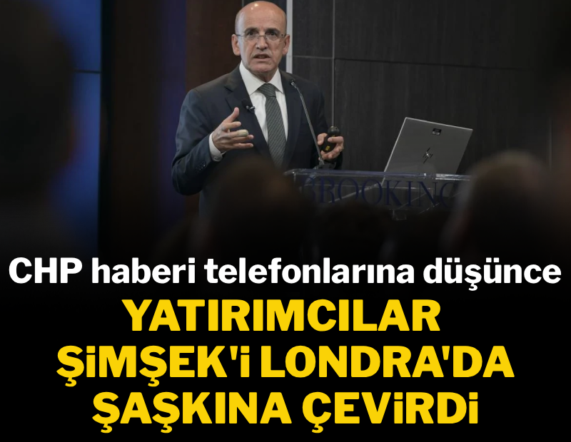 Londra'da Mehmet Şimşek soğuk duş! Butlan kararını öğrenince salonu terk ettiler