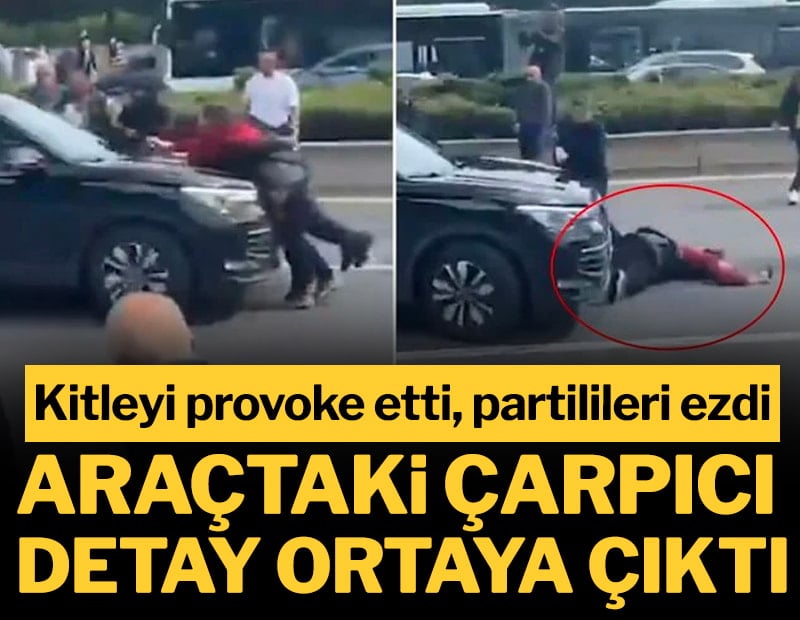 Kitleyi provoke etti, partilileri ezdi: Plakanın sahte olduğu ortaya çıktı