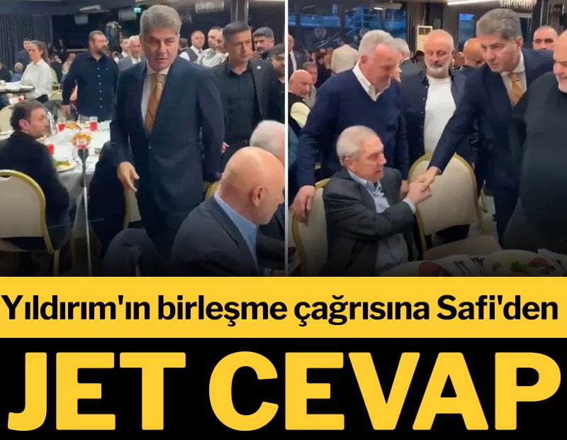 Aziz Yıldırım'ın birleşme çağrısına Hakan Safi'den net cevap