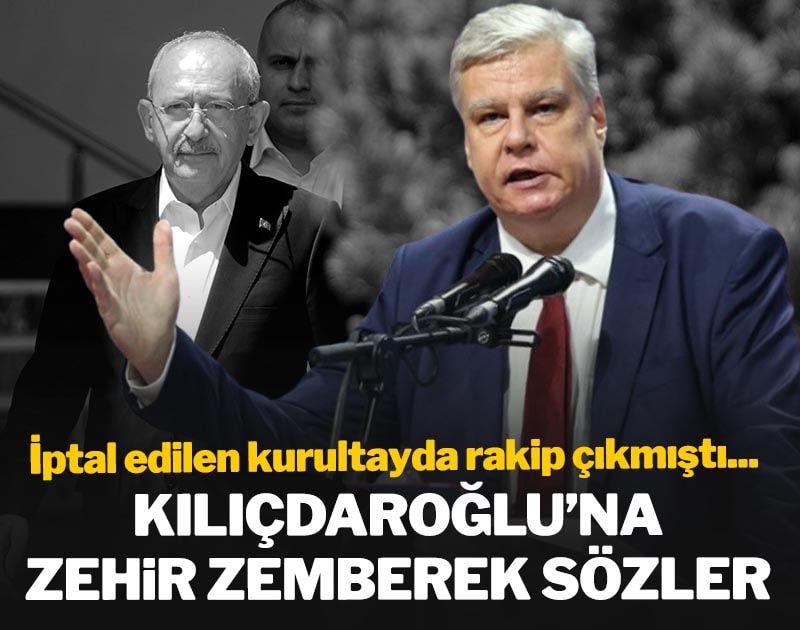 İptal edilen kurultayda rakip çıkmıştı: Kılıçdaroğlu'na zehir zemberek sözler