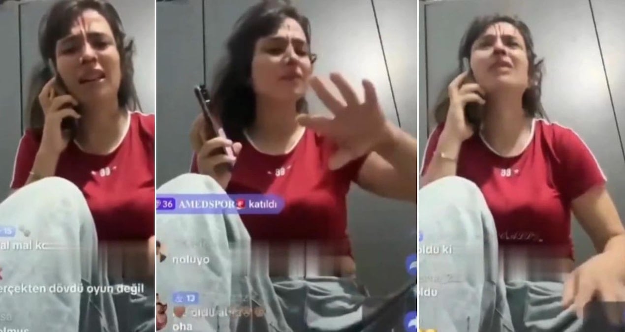Darıca'da kurgu şiddet yayını yapan kadın gözaltına alındı
