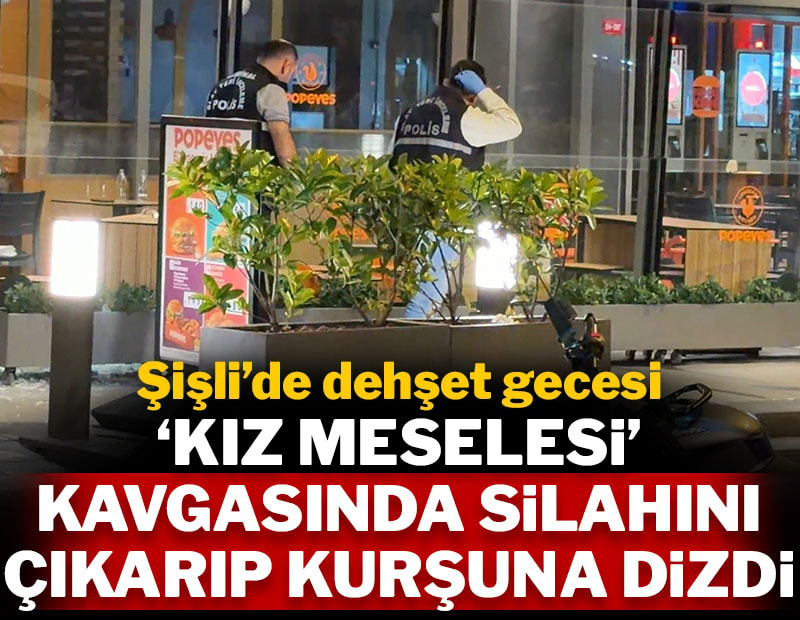 Şişli'de dehşet gecesi! İş yeri önünde kurşuna dizdiler