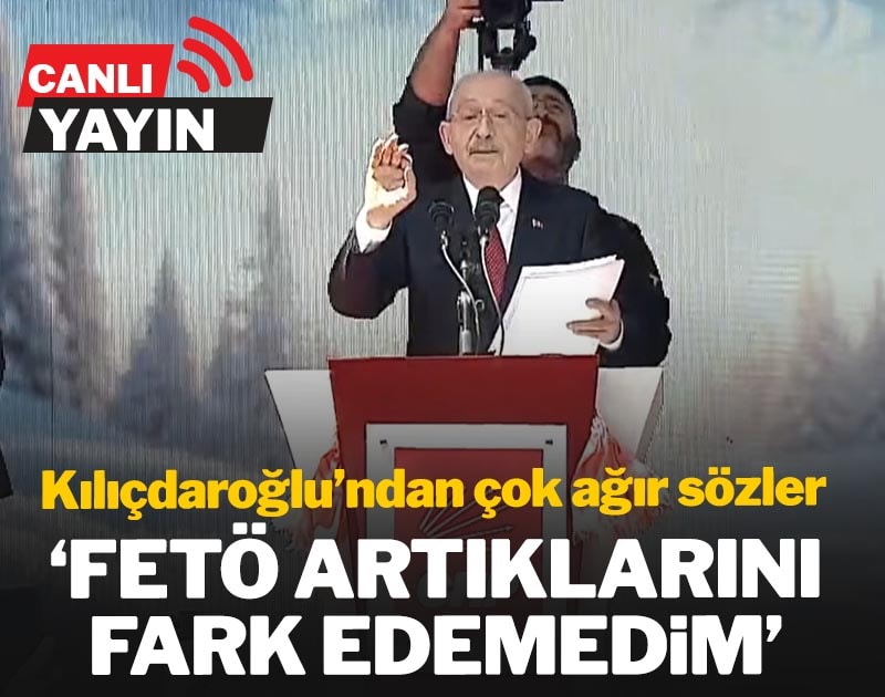 Ankara'da iki ayrı CHP iki ayrı miting... Canlı aktarıyoruz