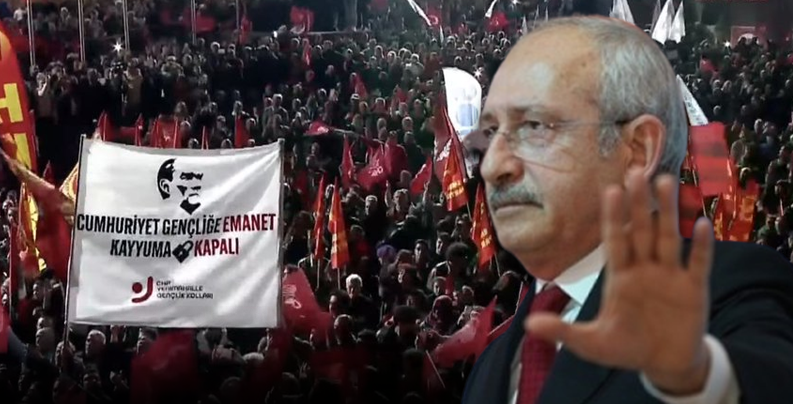 Kılıçdaroğlu televizyonda bu sloganı duyunca küplere bindi