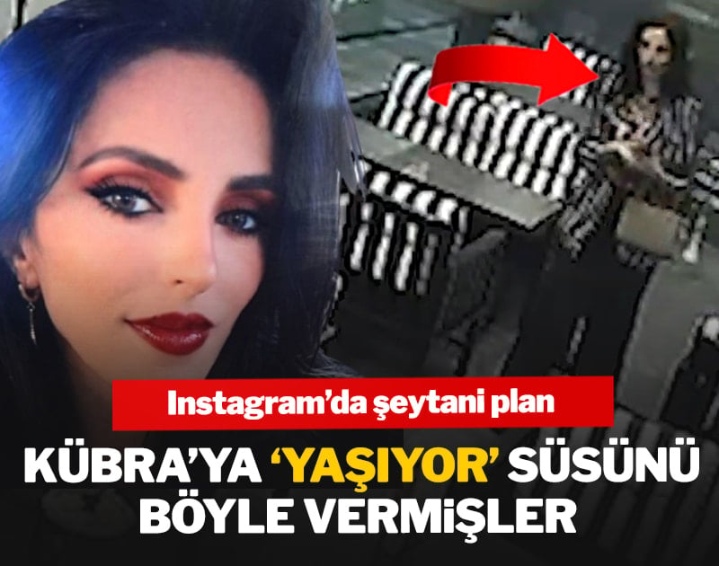 Vahşice katledilen Kübra'ya 'yaşıyor' süsünü böyle vermişler