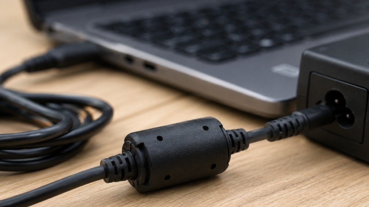 Laptop şarj kablolarındaki silindir parça meğer bu yüzden varmış