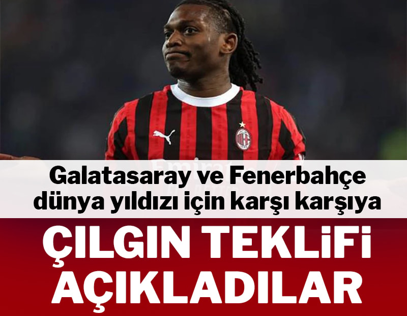 Galatasaray ve Fenerbahçe Leao için karşı karşıya!