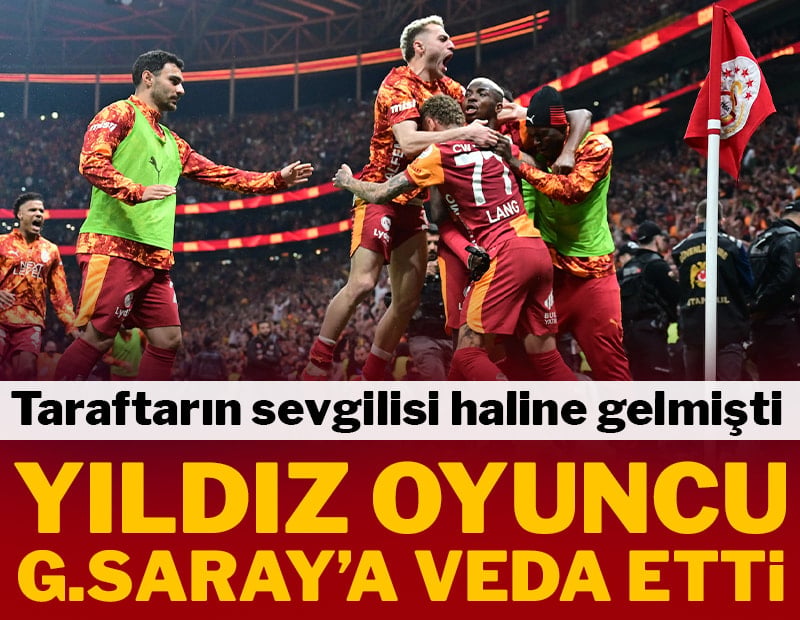 Lang Galatasaray'a veda etti! 'Her şey için teşekkürler'