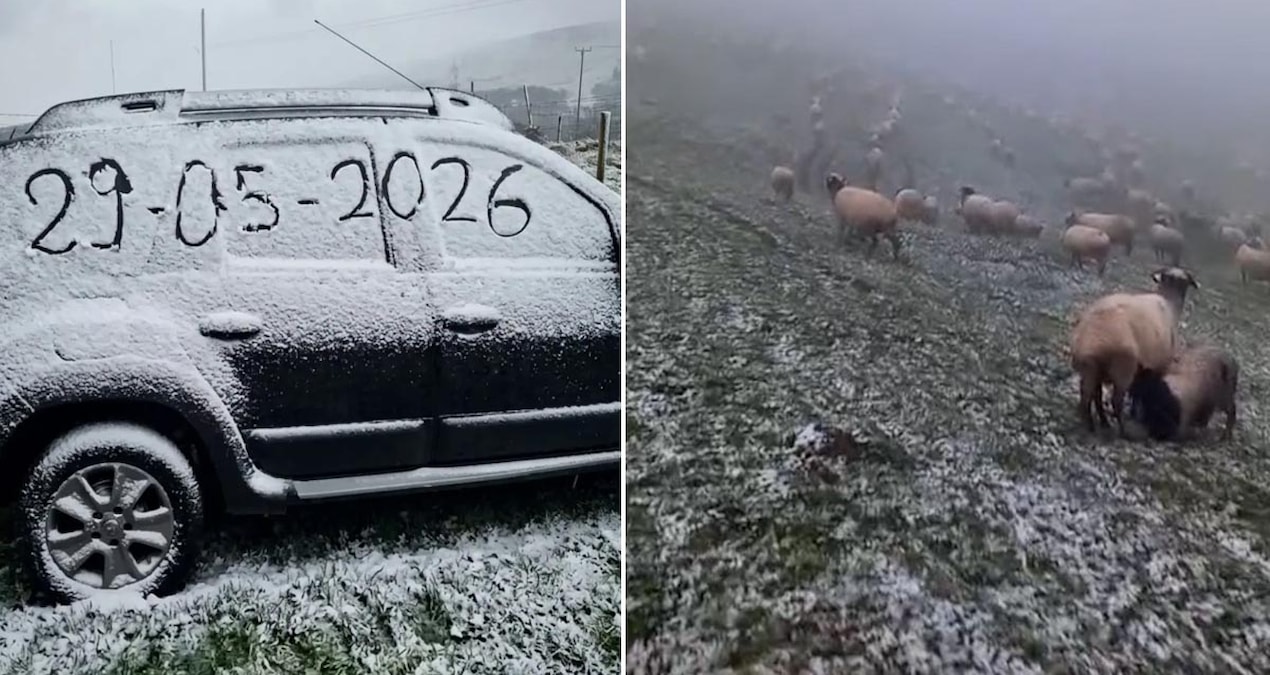 Yaz beklenirken kar geri geldi