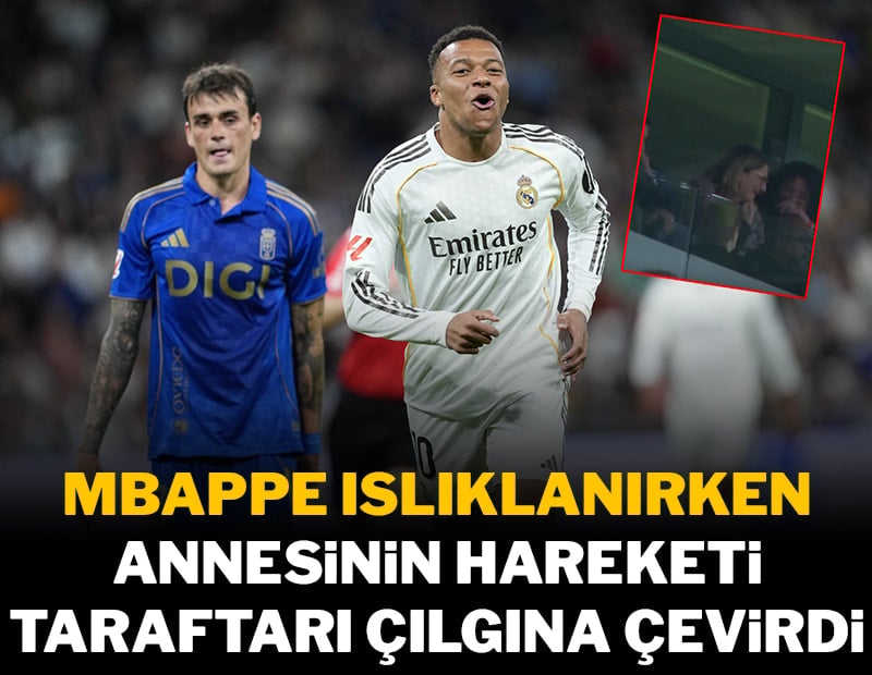 Mbappe, Bernabeu’da şoku yaşadı! Annesinin hareketi olay oldu