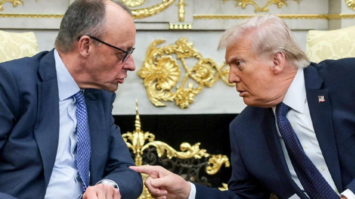 Tam buzlar eridi derken Almanya Başbakanı’ndan Trump’ı küplere bindirecek sözler!