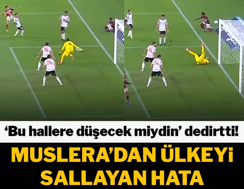 Ne yaptın Muslera! Hatası tribünleri çileden çıkardı