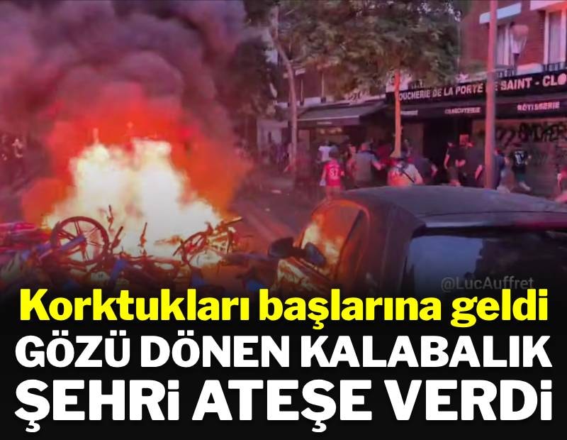 Şehrin korktuğu başına geldi: Gözü dönmüş kalabalık şehri ateşe verdi