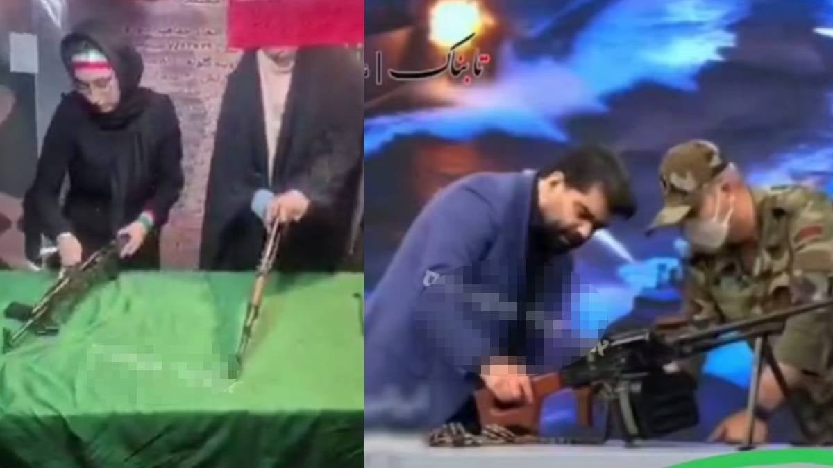 İran Devrim Muhafızları'dan liseli kızlara Kalaşnikof eğitimi