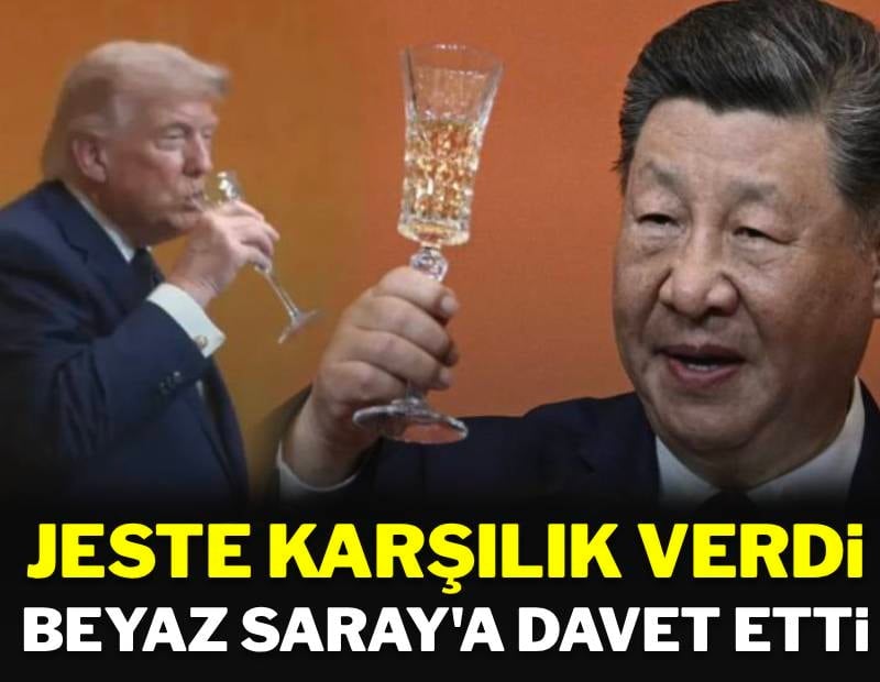 Trump Şi'nin jestine karşılık verdi: Beyaz Saray'a davet etti