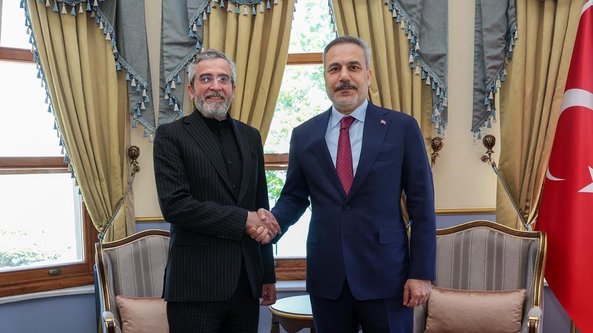 Bakan Fidan, İranlı yetkili Ali Bagheri’yi İstanbul’da kabul etti