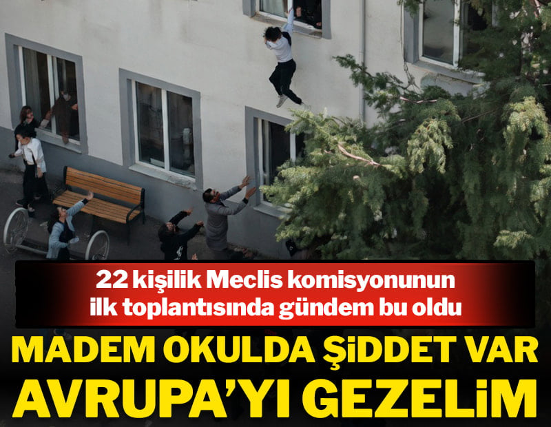 Madem okulda şiddet var, Avrupa’yı gezelim