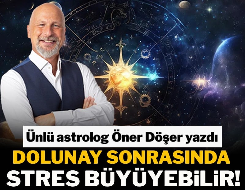 Dolunay sonrasında stres büyüyebilir!