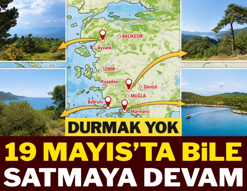 Durmak yok, 19 Mayıs’ta bile satmaya devam