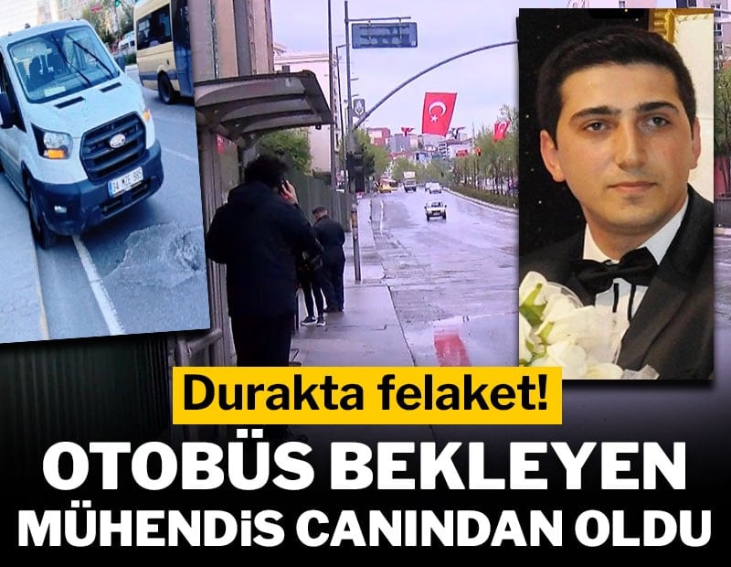 Küçükçekmece’de otobüs beklerken çarpan kamyonet mühendisin ölümüne neden oldu