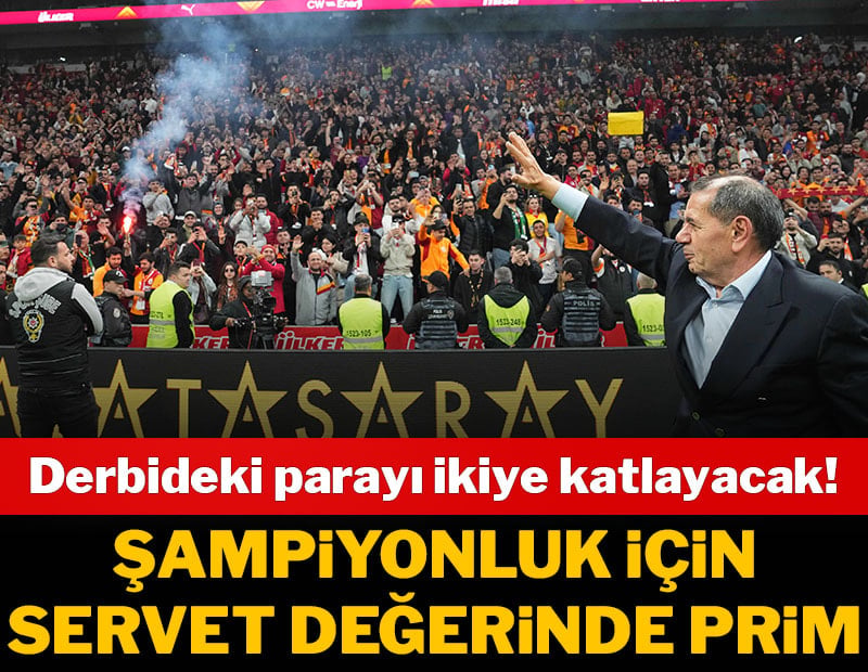 Galatasaray'dan şampiyonluğa servet değerinde prim