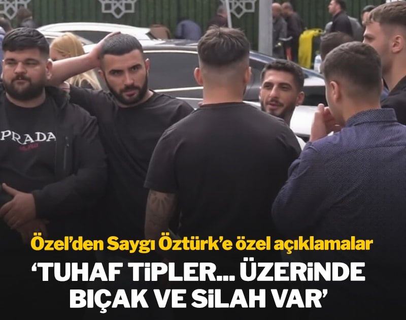Özgür Özel: Ankara barlarında bodyguardlık yapan mafyatik tiplerle partiye girmeye çalıştılar