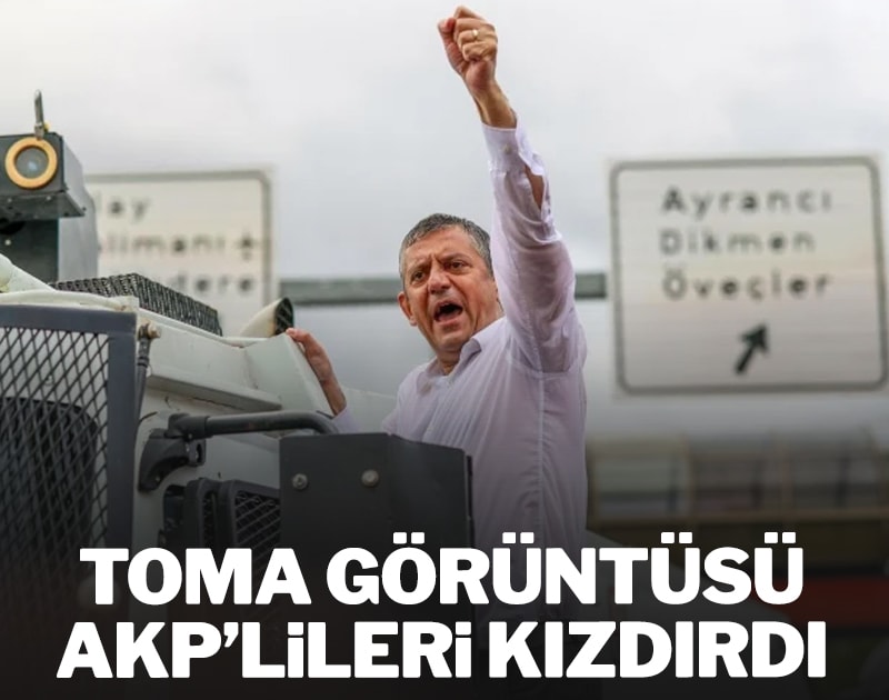 TOMA görüntüsü AKP’lileri kızdırdı