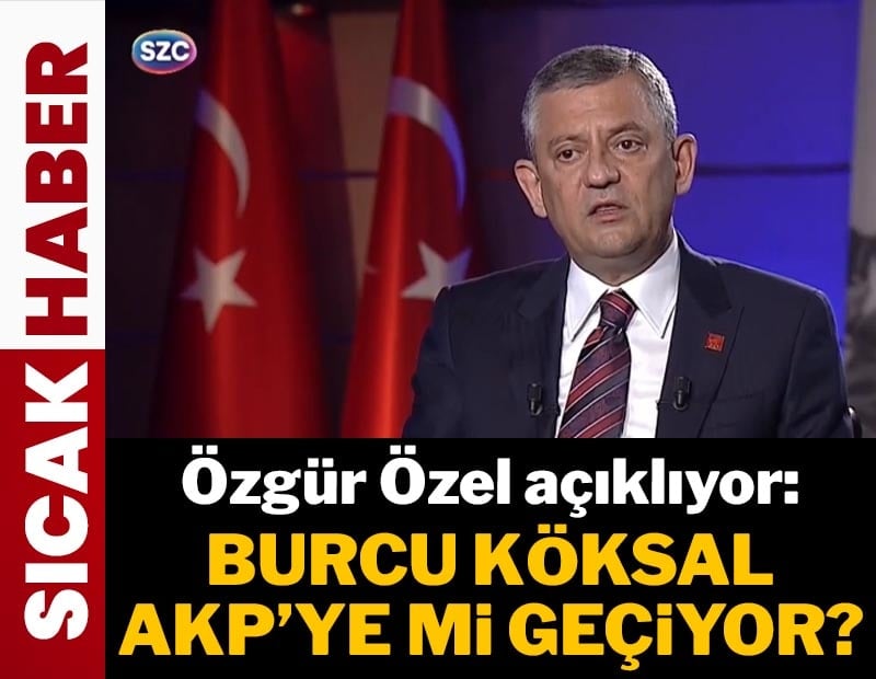 CHP Genel Başkanı Özgür Özel SÖZCÜ TV'de soruları yanıtlıyor