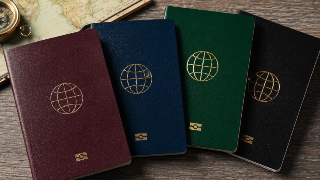 Pasaportlarda sadece 4 renk kullanılmasının sebebi buymuş