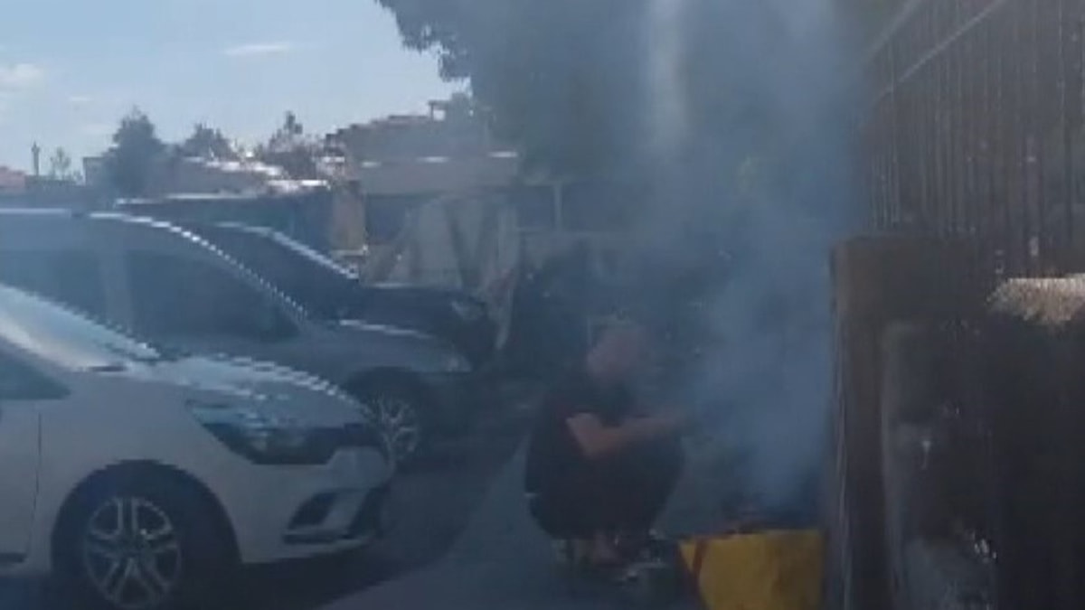 Kaldırımda mangal keyfi pahalıya patladı
