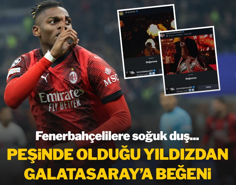 Fenerbahçelilere soğuk duş! Peşinde olduğu yıldızdan Galatasaray'a beğeni