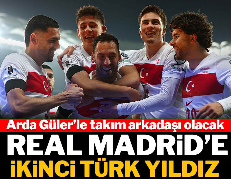 Real Madrid'e bir milli yıldız daha! Arda Güler'e arkadaş olacak